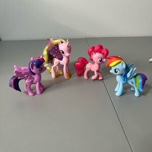 3/25$(Mix) My Little Pony Magical Friends Set - Pink, Purple, Blue, Yellow(4)